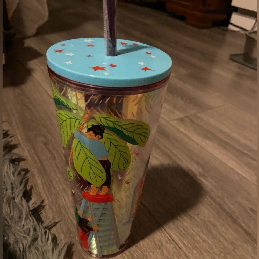 Starbucks Summer 2024 Monyee Chau Asian American Artist Cold Cup Tumbler 24 oz